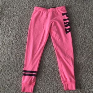 pink joggers!
